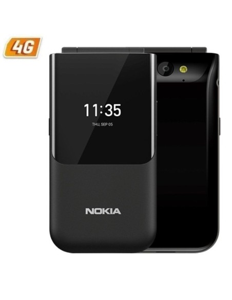 Teléfono Móvil Nokia 2720 Flip/ Negro Océano - Imagen 1