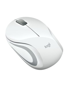 Ratón Mini Inalámbrico Logitech M187/ Hasta 1000 DPI/ Blanco - Imagen 1 2