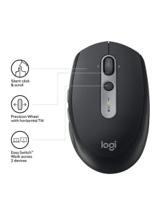 Ratón Inalámbrico por Bluetooth/ 2,4GHz Logitech Silent M590/ Hasta 1000 DPI - Imagen 1 2
