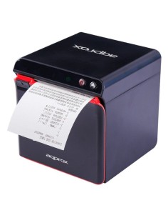 Impresora de Tickets Approx appPOS8058DUAL/ Térmica/ Ancho papel 80-58mm/ USB-Ethernet/ Negra - Imagen 1
