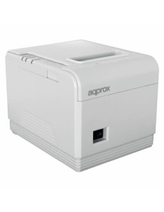 Impresora de Tickets Approx appPOS80AM3WH/ Térmica/ Ancho papel 80mm/ USB-RS232-Ethernet/ Blanca - Imagen 1