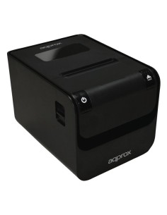 Impresora de Tickets Approx appPOS80AMUSE/ Térmica/ Ancho papel 80mm/ USB-RS232-Ethernet/ Negra - Imagen 1