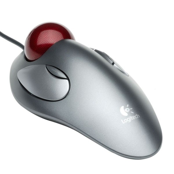 Ratón Trackball Logitech Trackman Marble Seguibola/ Hasta 800 DPI/ Gris - Imagen 1