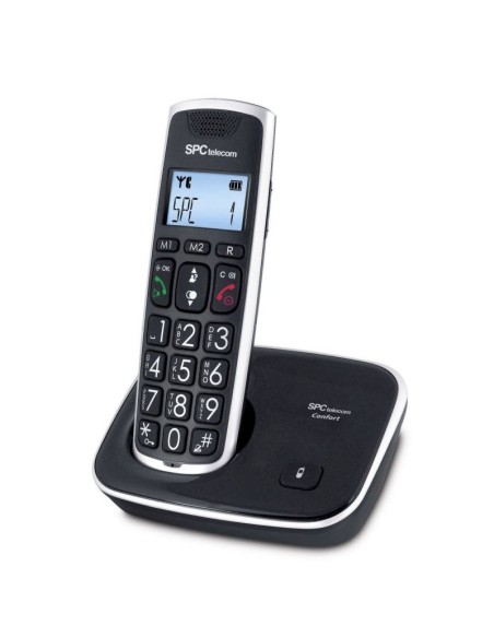 Teléfono Inalámbrico SPC Telecom 7608/ Negro - Imagen 1