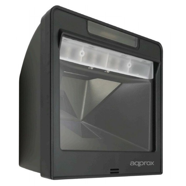 LECTOR DE CÓDIGOS DE BARRAS OMNIDIRECCIONAL APPROX APPLS08 - CMOS 650NM - 1D/2D - LED Y ZUMBADOR - DISPARO AUTOMÁTICO - USB - NE