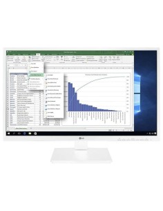 Monitor Profesional LG 24BK550Y-W 24'/ Full HD/ Multimedia/ Blanco - Imagen 1