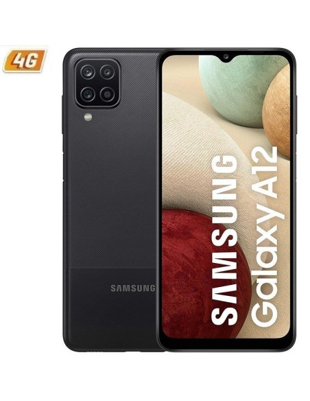Smartphone Samsung Galaxy A12 4GB/ 128GB/ 6.5'/ Negro - Imagen 1
