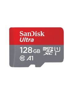 Tarjeta de Memoria SanDisk Ultra 128GB microSD XC UHS-I/ Clase 10/ 100MBs - Imagen 1