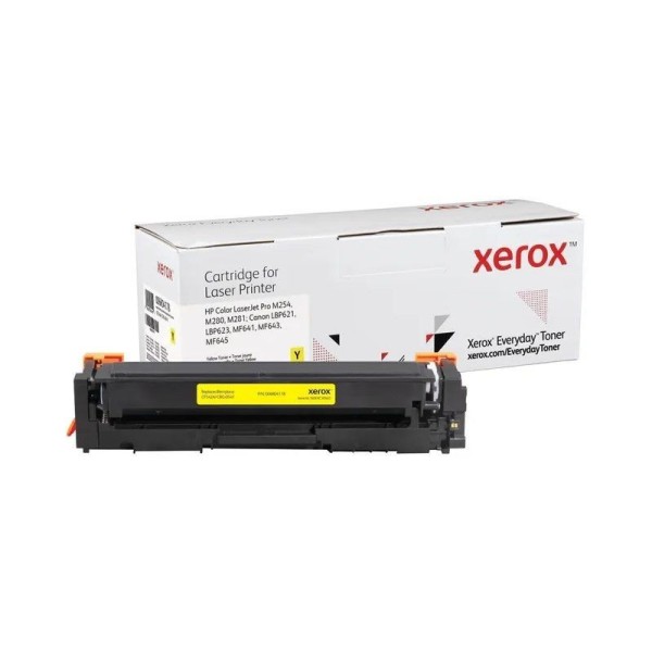 Tóner Xerox 006R04178 compatible con HP CF542A/CRG-054Y/ 1300 páginas/ Amarillo - Imagen 1