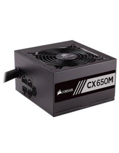 FUENTE ALIMENTACION CORSAIR CX650M 650W 80 PLUS Bronze MODULAR - Imagen 1