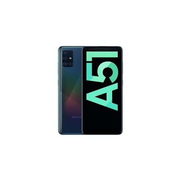 SMARTPHONE SAMSUNG A515 GALAXY A51 4G 128GB 4GB RAM BLACK - Imagen 1