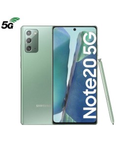 SMARTPHONE MÓVIL SAMSUNG GALAXY NOTE 20 MYSTIC GREEN - 6.7'/17CM - CAM (12+12+64)/10MP - OC - 256GB - 8GB RAM - ANDROID - 5G - D