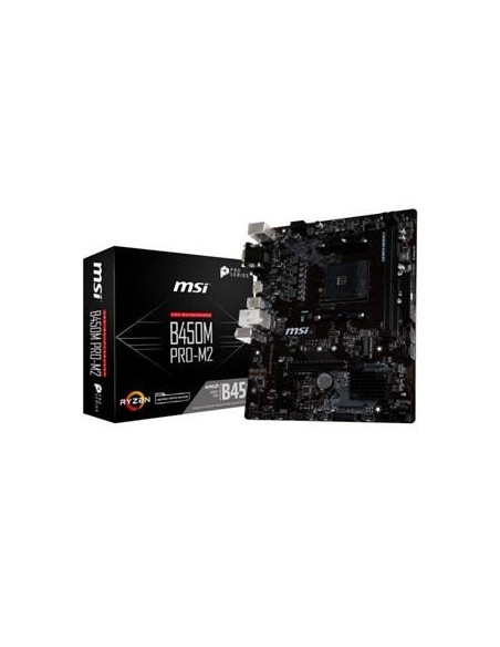 PLACA BASE MSI B450M PRO-M2 MAX AM4 DDR4 - Imagen 1