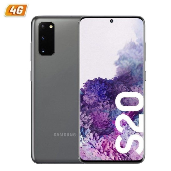 Smartphone Samsung Galaxy S20 8GB/ 128GB/ 6.2'/ Gris Cósmico - Imagen 1