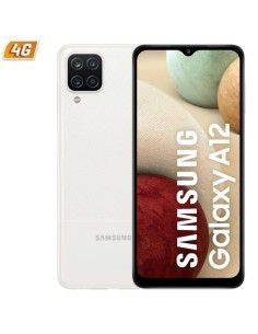 Smartphone Samsung Galaxy A12 4GB/ 128GB/ 6.5'/ Blanco - Imagen 1