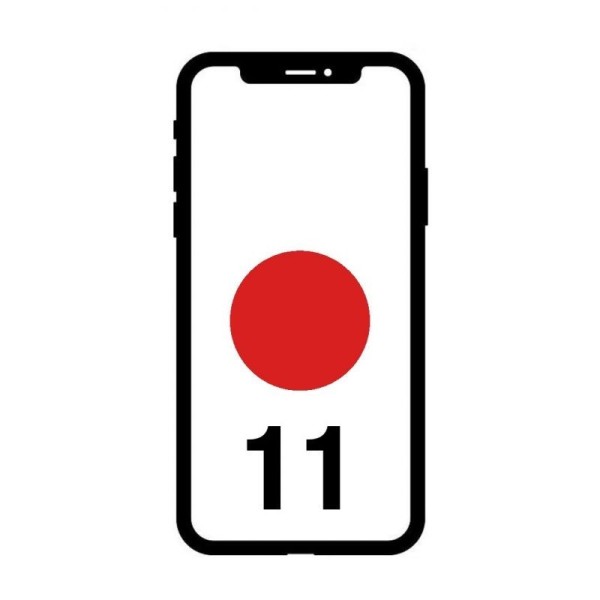 Smartphone Apple iPhone 11 64GB/ 6.1'/ Rojo - Imagen 1