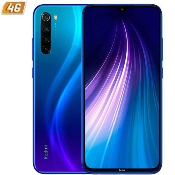 Smartphone Xiaomi Redmi Note 8 4GB/ 128GB/ 6.3'/ Azul Neptuno - Imagen 1
