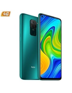 Smartphone Xiaomi Redmi Note 9 4GB/ 128GB/ 6.53'/ Verde Bosque - Imagen 1
