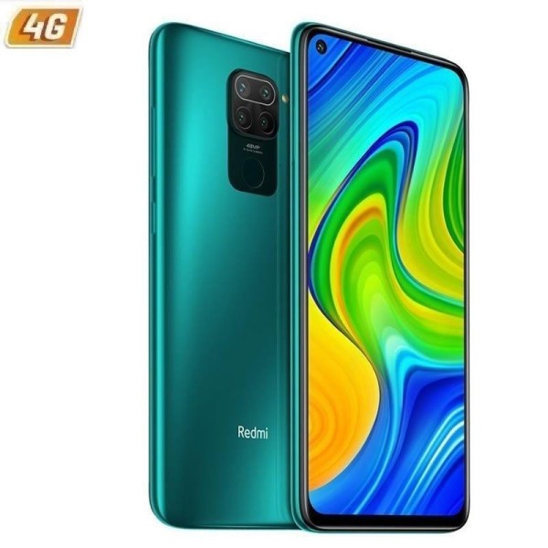 Smartphone Xiaomi Redmi Note 9 4GB/ 128GB/ 6.53'/ Verde Bosque - Imagen 1