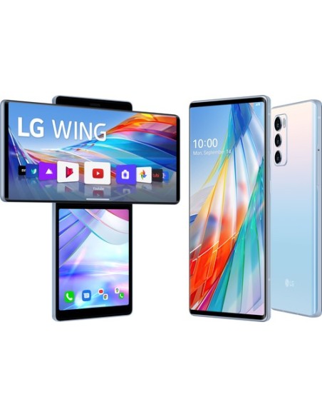 Smartphone LG Wing 8GB/ 128GB/ 6.8'+3.9'/ 5G/ Azul - Imagen 7
