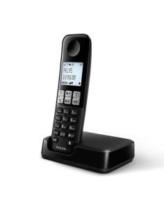 Teléfono Inalámbrico Philips D2501B/01/ Negro - Imagen 1