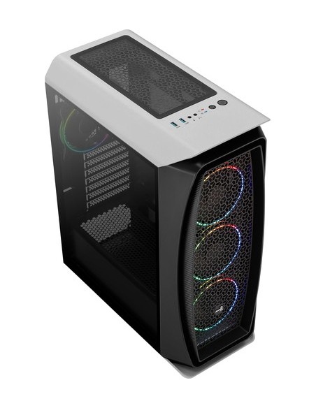Caja Gaming Semitorre Aerocool Aero One Eclipse/ Blanca - Imagen 10