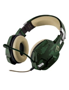 Auriculares Gaming con Micrófono Trust Gaming GXT 322C/ Jack 3.5/ Camuflaje Verde - Imagen 1