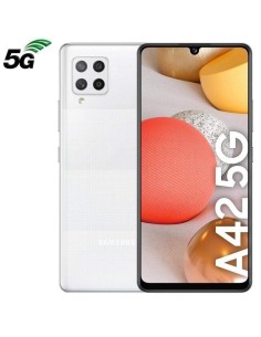 Smartphone Samsung Galaxy A42 4GB/ 128GB/ 5G/ 6.6'/ Blanco - Imagen 1