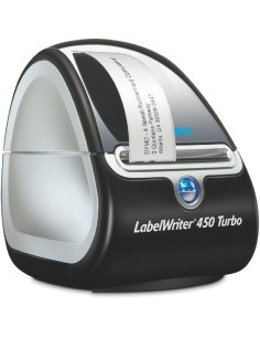 Impresora de Etiquetas Dymo LabelWriter 450 Turbo S0838820/ Térmica/ USB/ Negra y Gris - Imagen 1