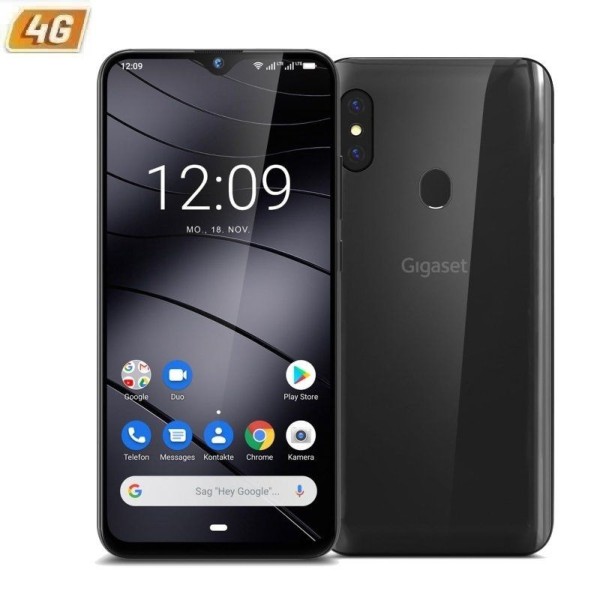 Smartphone Gigaset GS290 4GB/ 64GB/ 6.3'/ Gris Titanio - Imagen 1