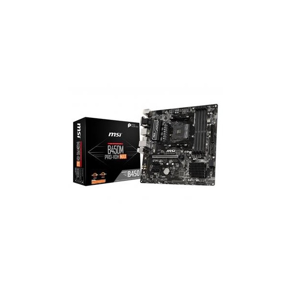 PLACA AM4 MSI B450M PRO-VDH MAX - Imagen 1