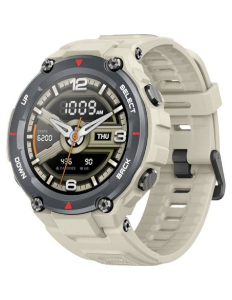 RELOJ INTELIGENTE HUAMI AMAZFIT T-REX CAQUI - PANTALLA 3.30CM AMOLED - BT - RUGERIZADO - MULTISPORT - FRECUENCIA CARDIACA - 5ATM